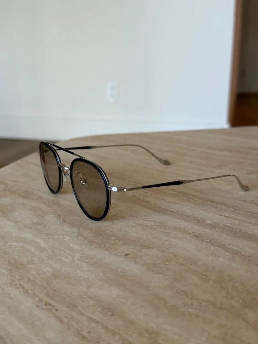 Matsuda brushed silver